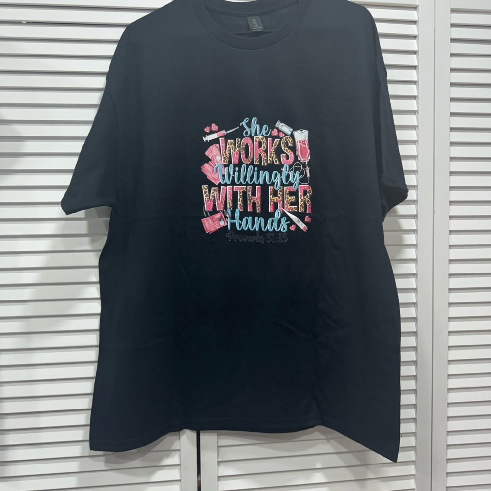 Nurse shirts brand new I make them size xl